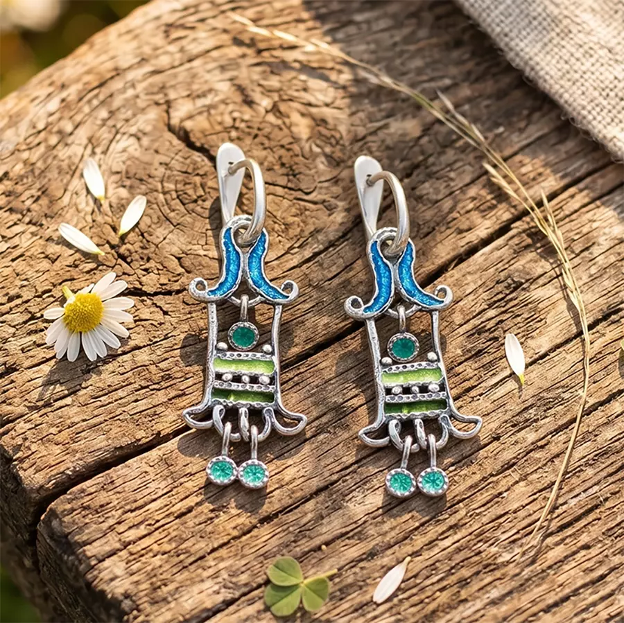 Серьги Колокольчики - Фото 3