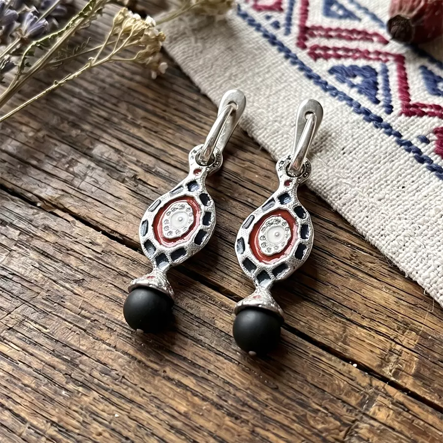 Серьги Агата