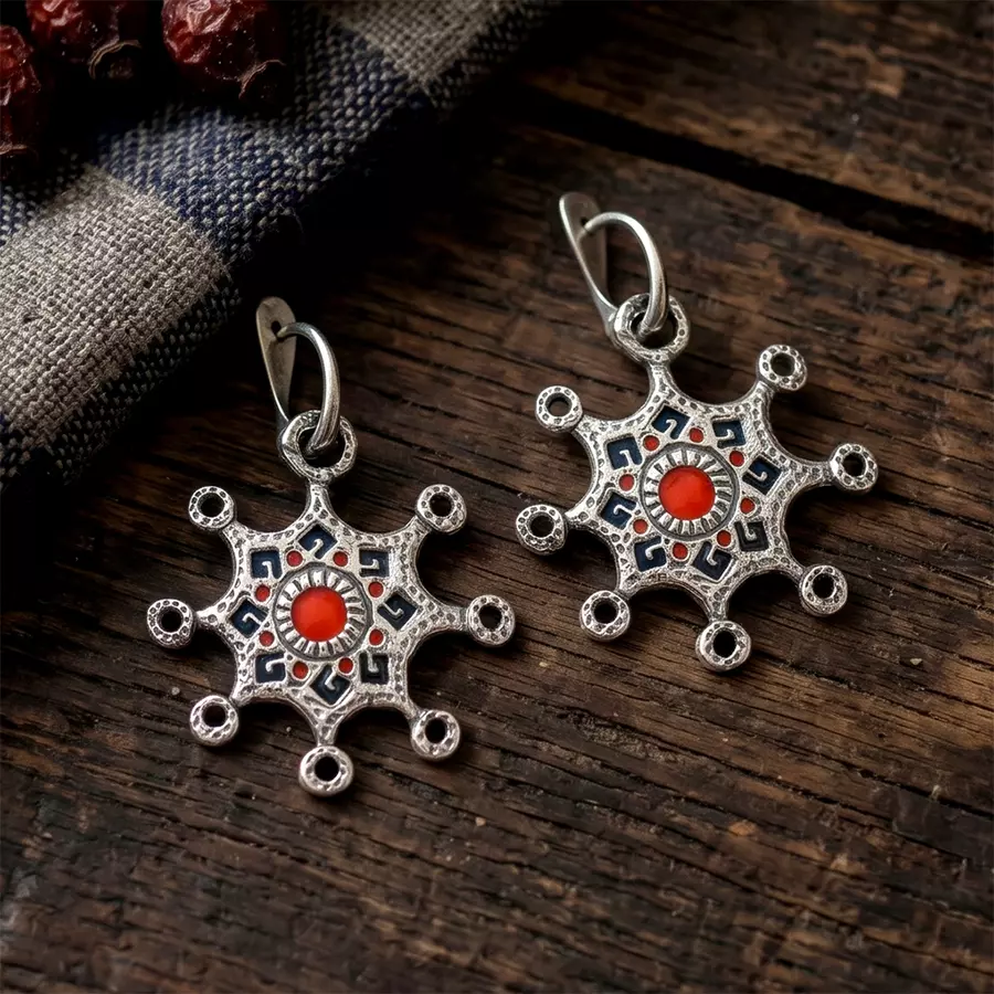 Серьги Африка