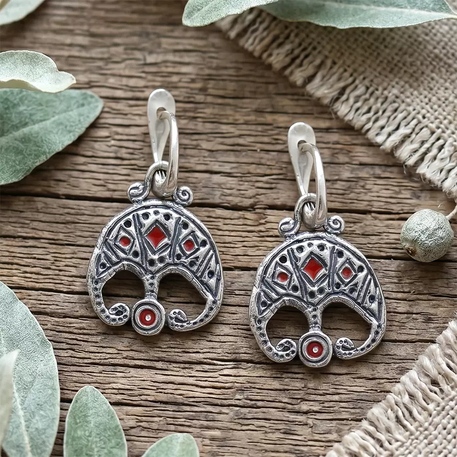 Серьги Лунницы