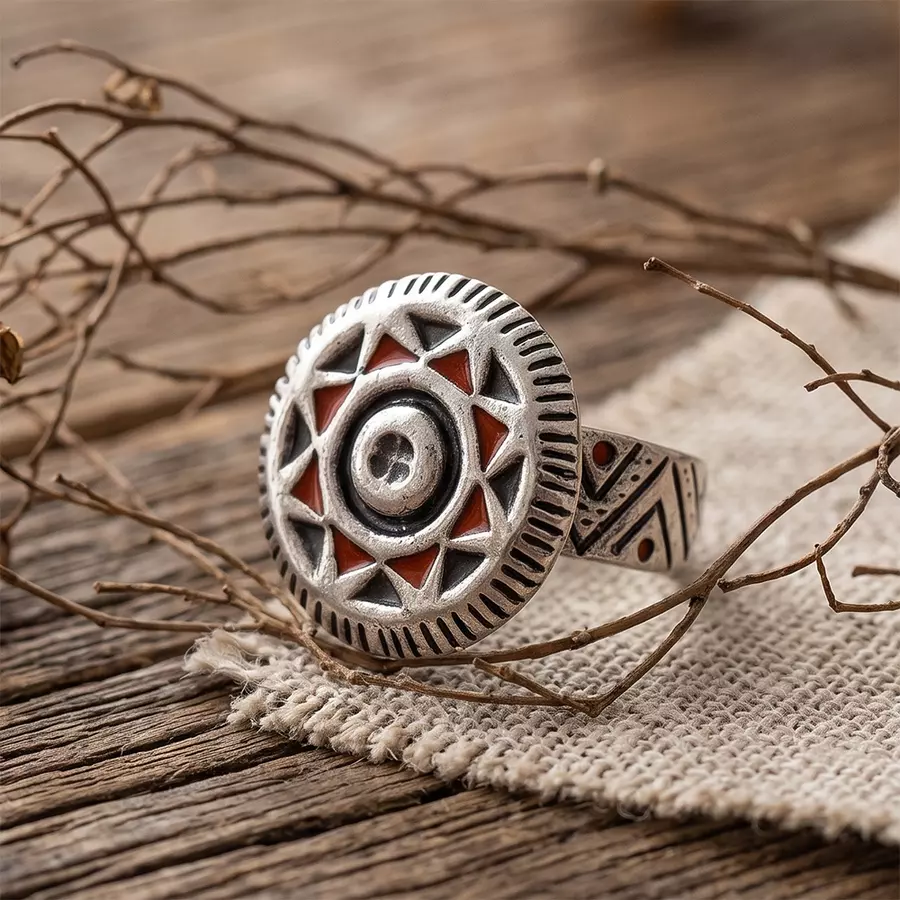 Серебряное кольцо