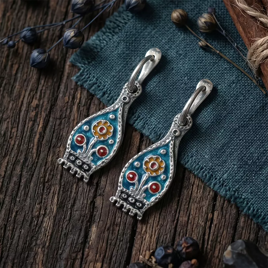 Серьги Очелье