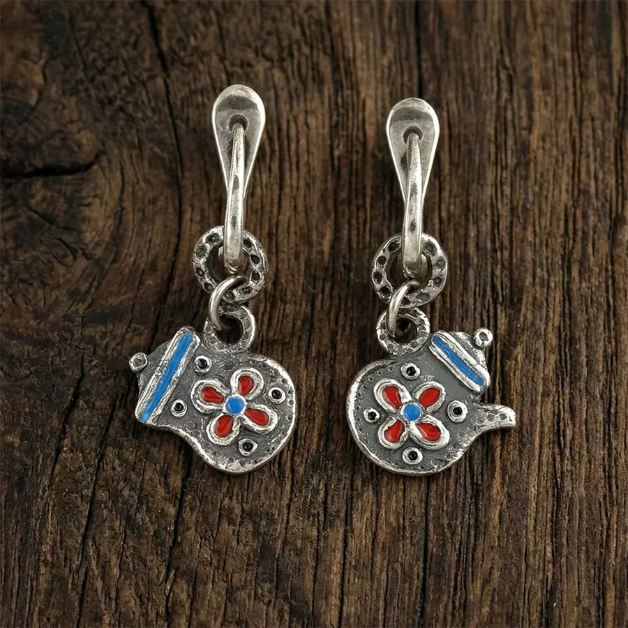 Серьги Кувшинчики