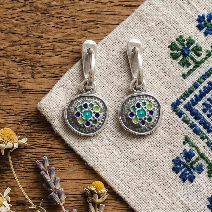 Серьги Нежные - Фото 7