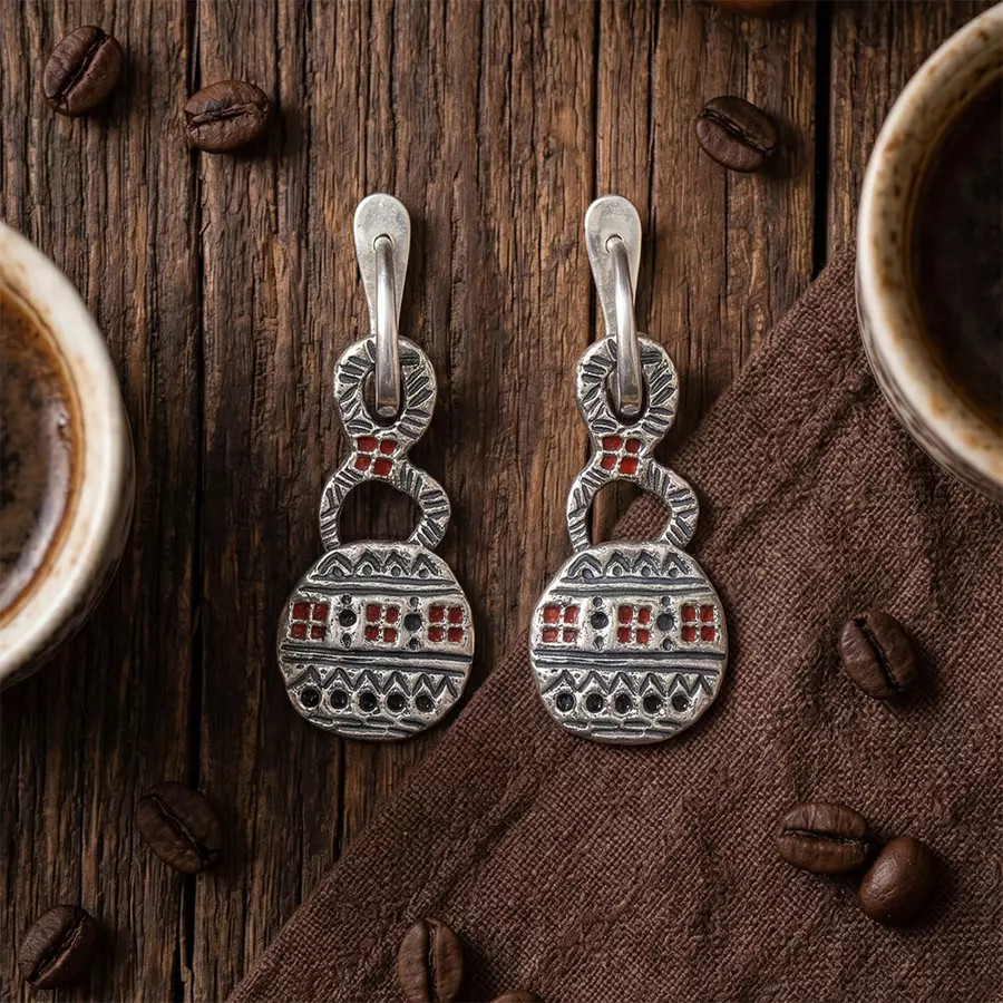 Серьги этнические