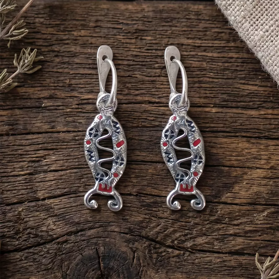 Серьги Жуки