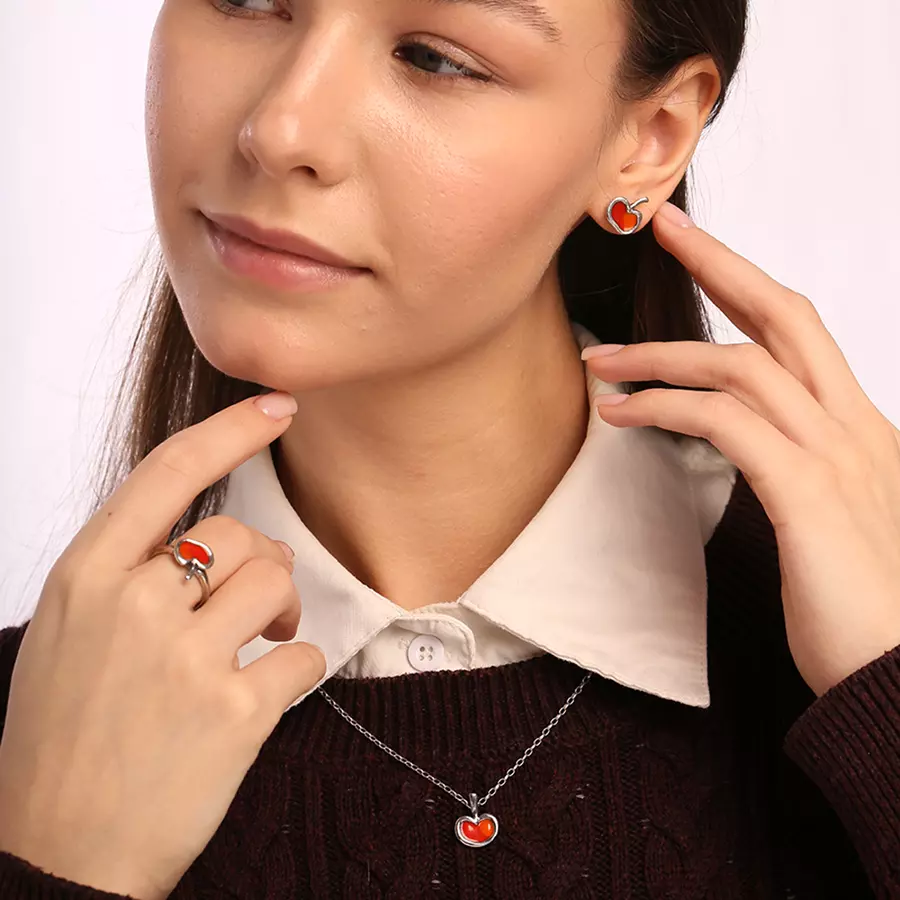 Подвеска Яблоко - Фото 2